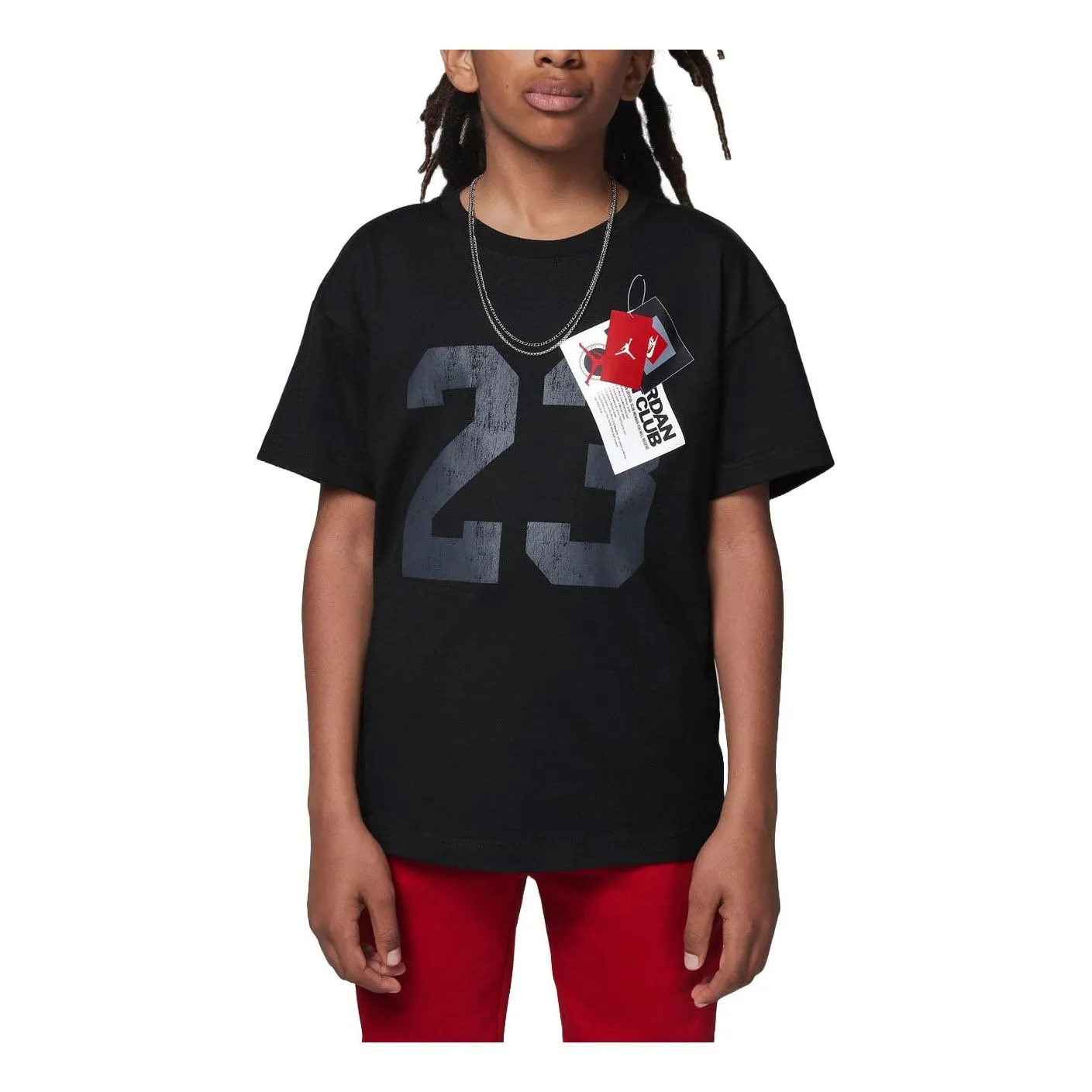 (GS) Air Jordan New With Tags T-shirt 'Black' HQ7237-010 sold by KicksCrew