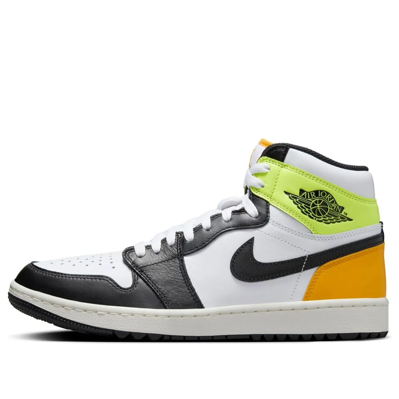 Air Jordan 1 High Golf 'Volt Gold' DQ0660-105 sold by KicksCrew