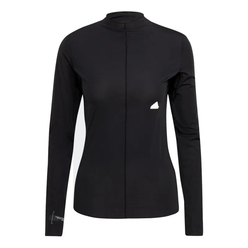 (WMNS) adidas Long Sleeve T-Shirt 'Black' HM2838 sold by KicksCrew