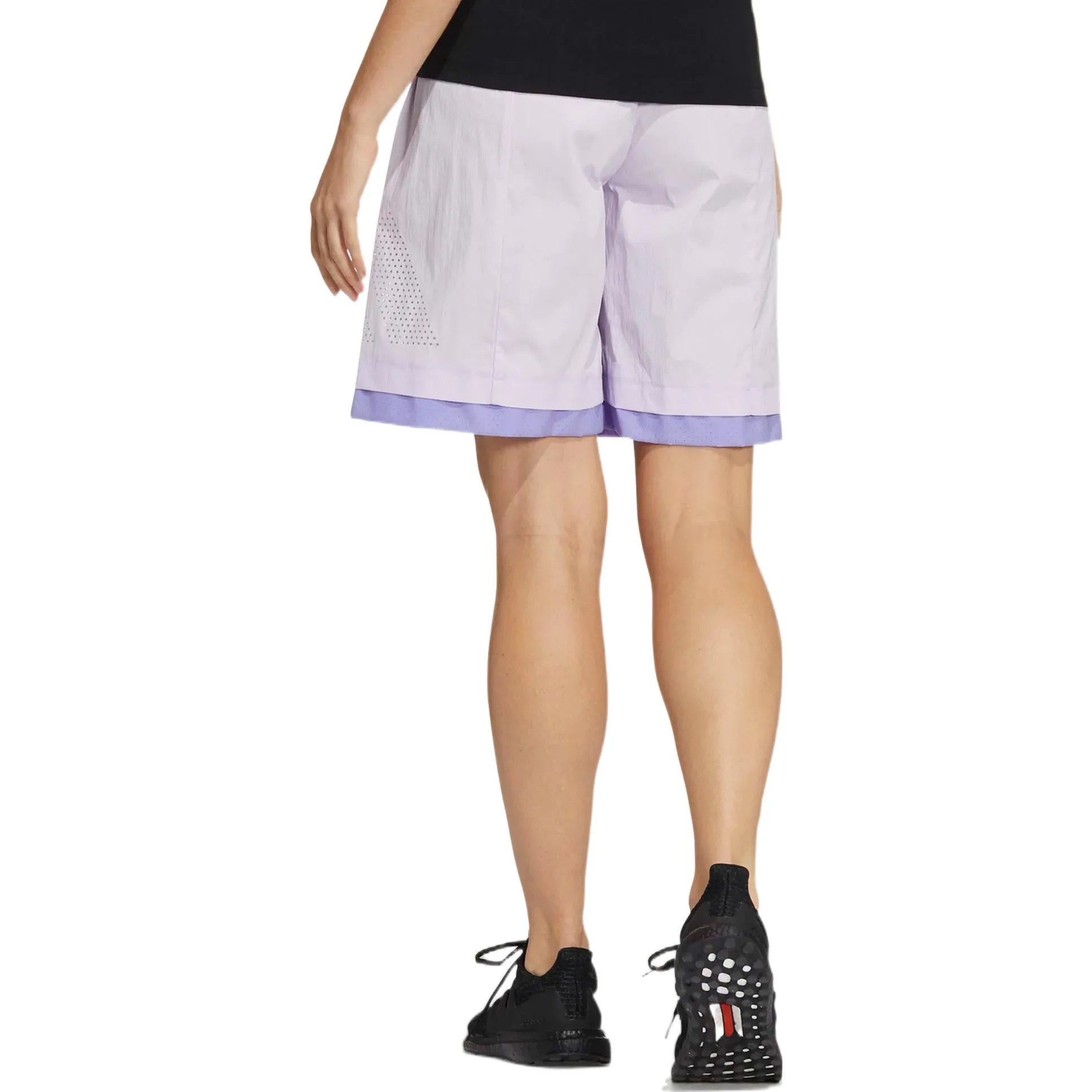 (WMNS) adidas UST EXC Shorts 'Purple' HE9956 sold by KicksCrew product image thumbnail 3