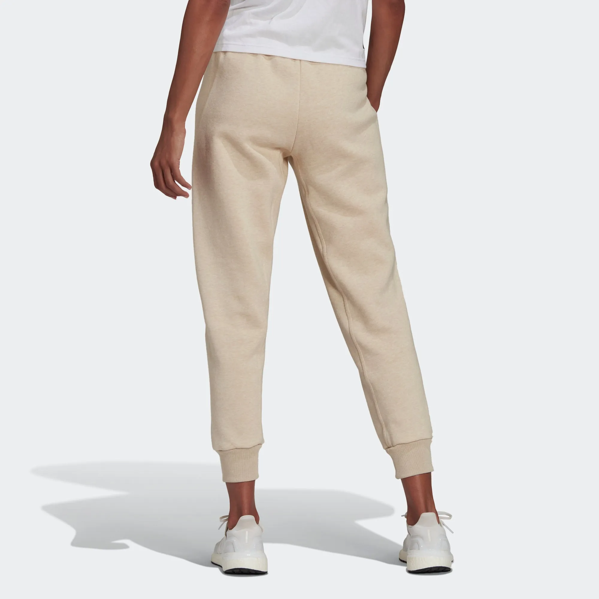 (WMNS) adidas Studio Lounge Sweatpants 'Beige' HE3097 sold by KicksCrew product image thumbnail 3