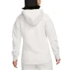 (WMNS) Nike Sportswear Tech Fleece Windrunner Full-Zip Hoodie Asia Sizing 'Light Grey Black' FB8339-013 sold by KicksCrew