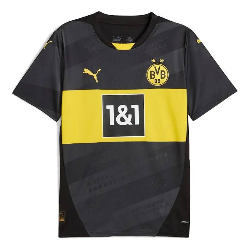 PUMA Borussia Dortmund 2024/25 Away Jersey 'Black Yellow' 774956-02 sold by KicksCrew