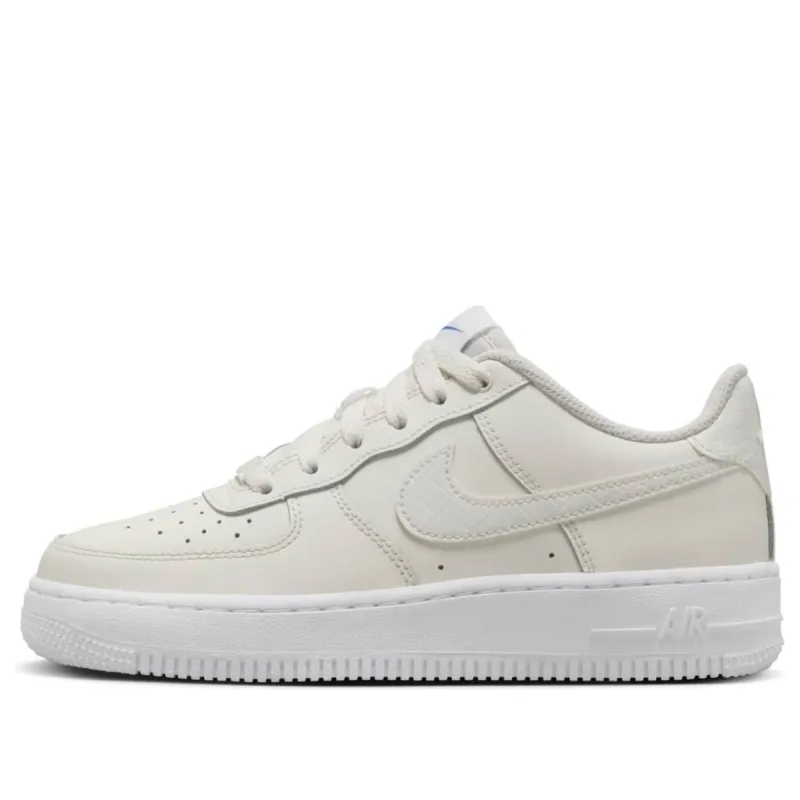 (GS) Nike Air Force 1 LV8 'Sail White Black' FV7725-100 sold by KicksCrew
