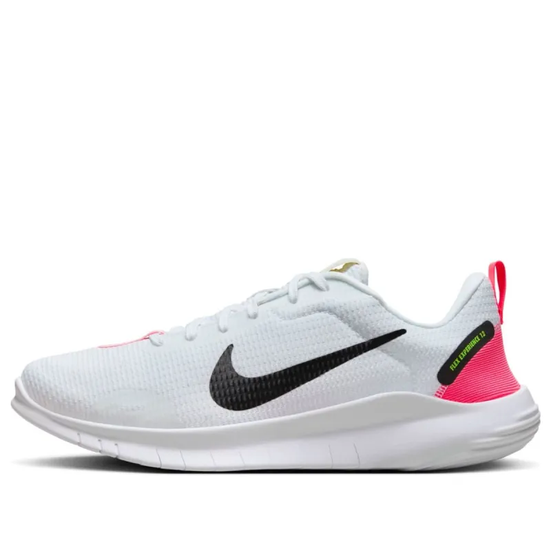 (WMNS) Nike Flex Experience Run 12 'White Hot Punch Black' DV0746-102 sold by KicksCrew