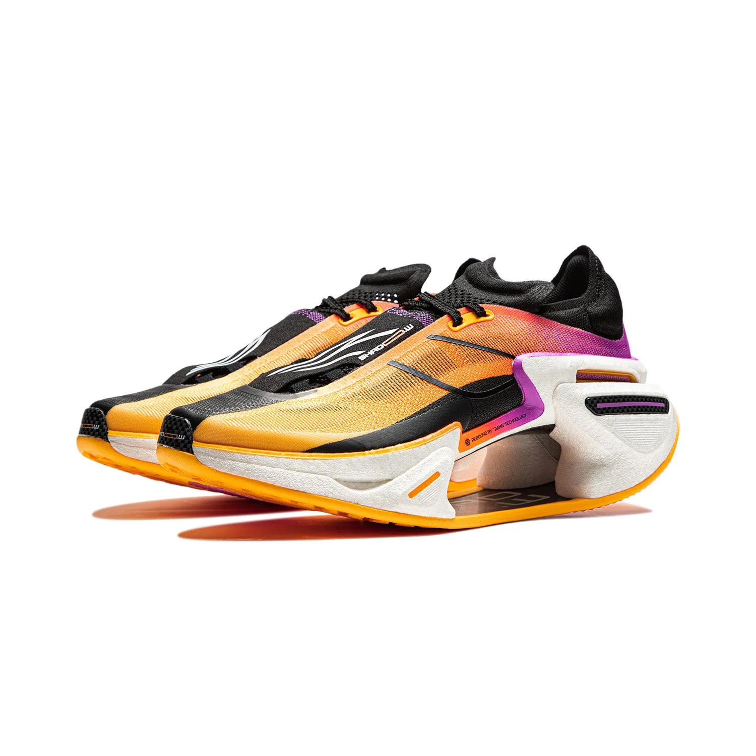 Li-Ning Jue Ying 3.0 'Black Purple Orange' ARRU005-3 sold by KicksCrew product image thumbnail 3