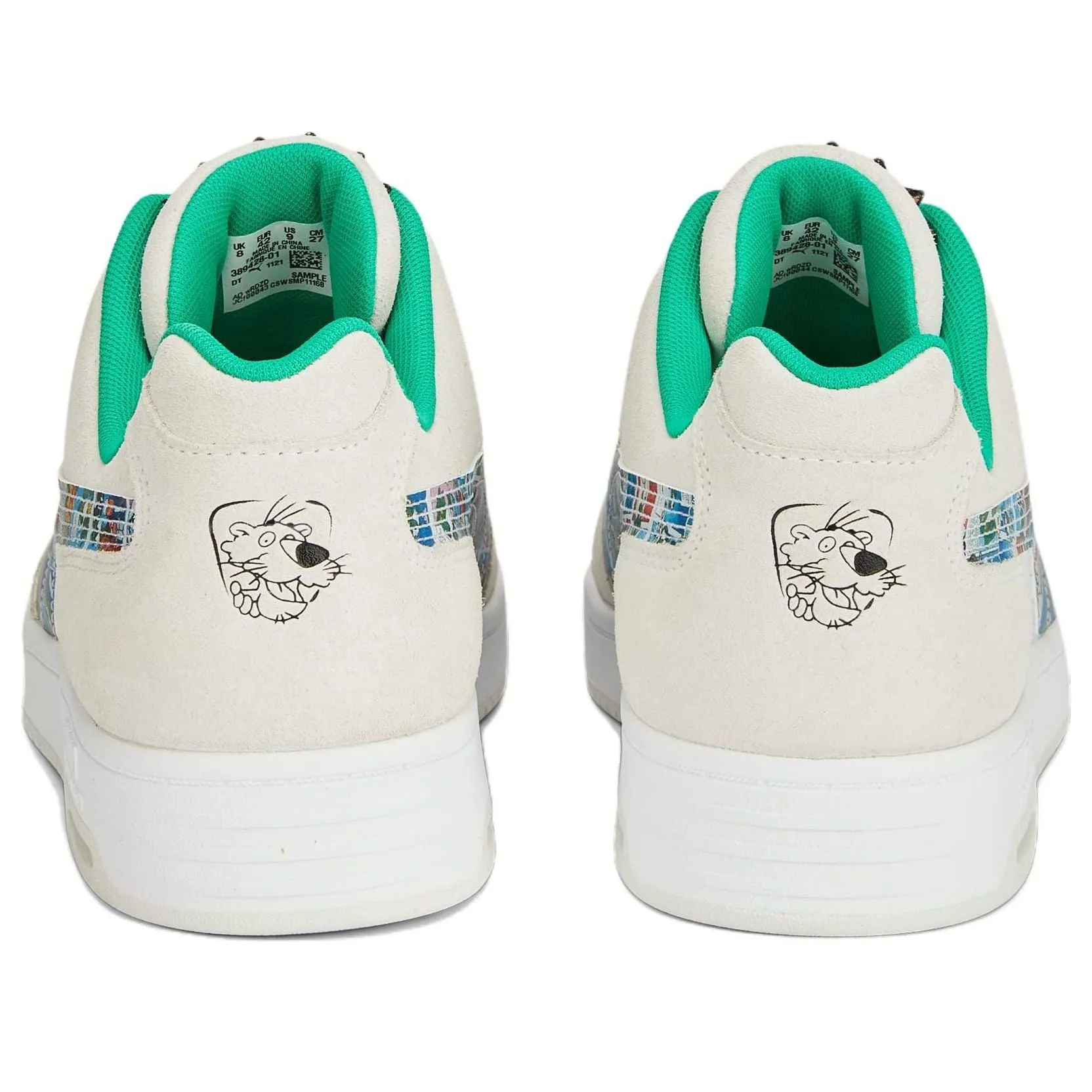 PUMA Slipstream Lo Super Comic 'White Green' 389428-01 sold by KicksCrew product image thumbnail 3