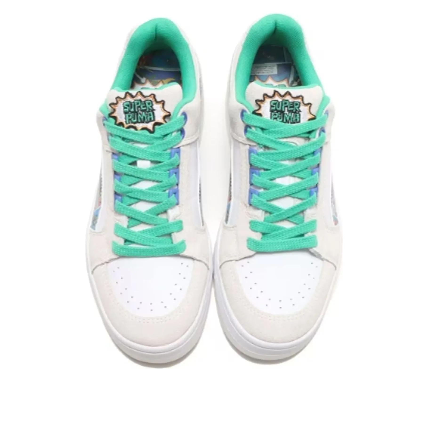 PUMA Slipstream Lo Super Comic 'White Green' 389428-01 sold by KicksCrew product image thumbnail 4