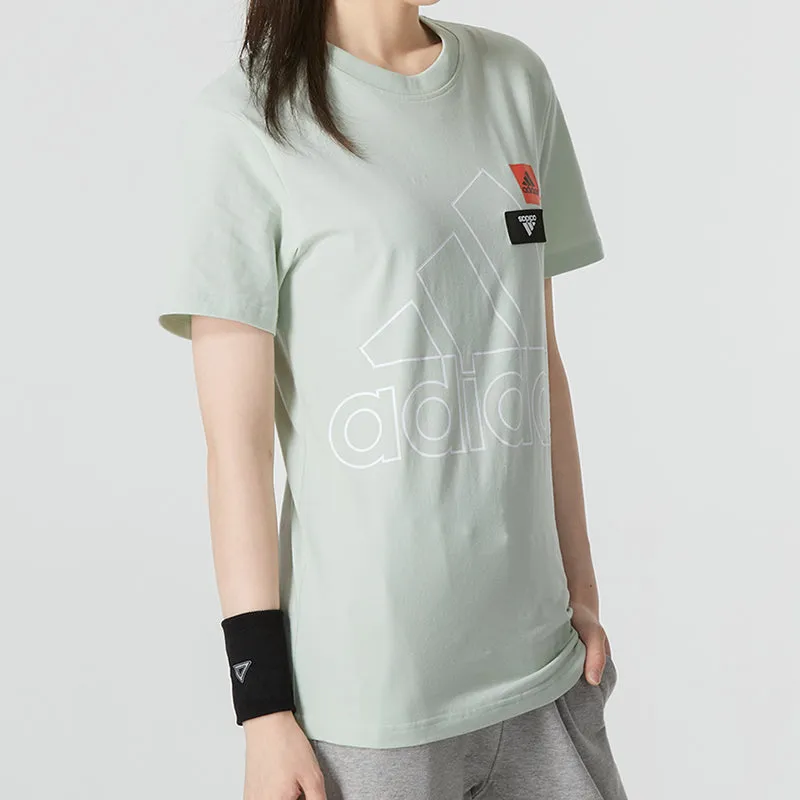(WMNS) adidas Brd T-Shirt 'White Black' HM5288 sold by KicksCrew product image thumbnail 4