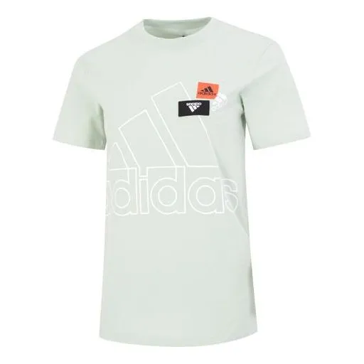 (WMNS) adidas Brd T-Shirt 'White Black' HM5288 sold by KicksCrew