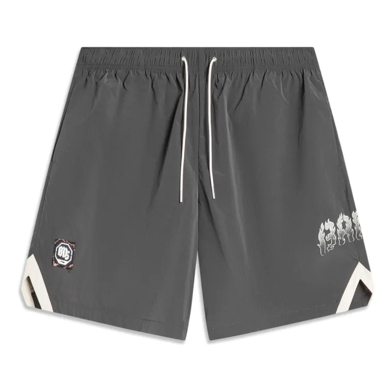 Li-Ning BadFive DRY FREEZE Shorts 'Dark Grey' AKSU109-2 sold by KicksCrew
