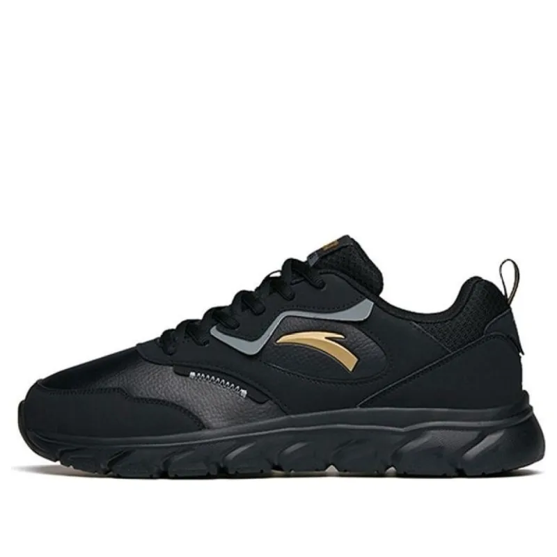 ANTA Run Collection 'Black Gold Grey' 912145573-3 sold by KicksCrew