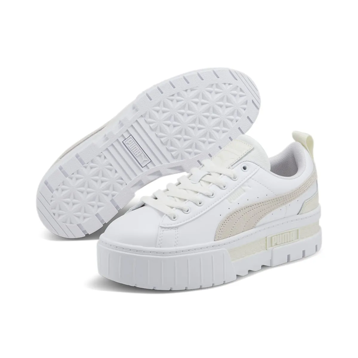 (WMNS) PUMA Mayze OW 'White Vapor Grey' 393425-01 sold by KicksCrew product image thumbnail 3