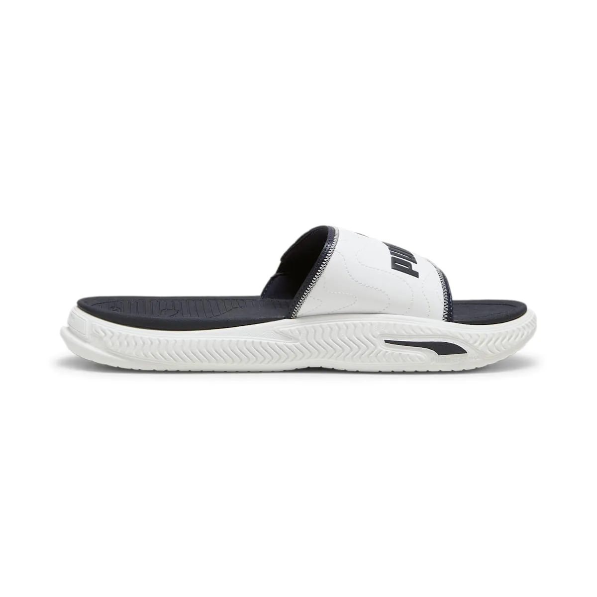PUMA Softride Pro 24 V Slides 'White New Navy' 395432-03 sold by KicksCrew product image thumbnail 2