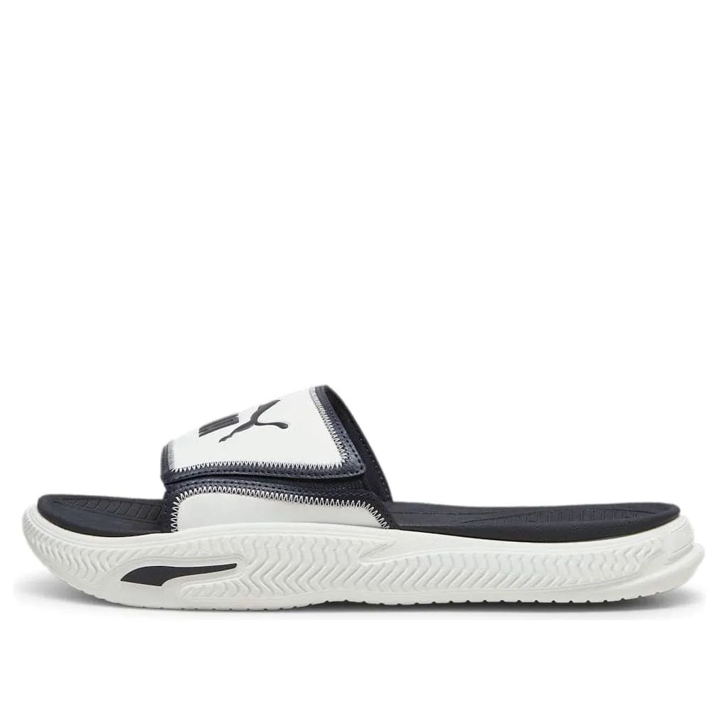PUMA Softride Pro 24 V Slides 'White New Navy' 395432-03 sold by KicksCrew