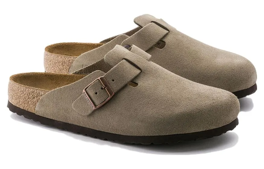 Birkenstock Boston Soft Footbed Mules 'Taupe ' 560771 sold by KicksCrew product image thumbnail 3