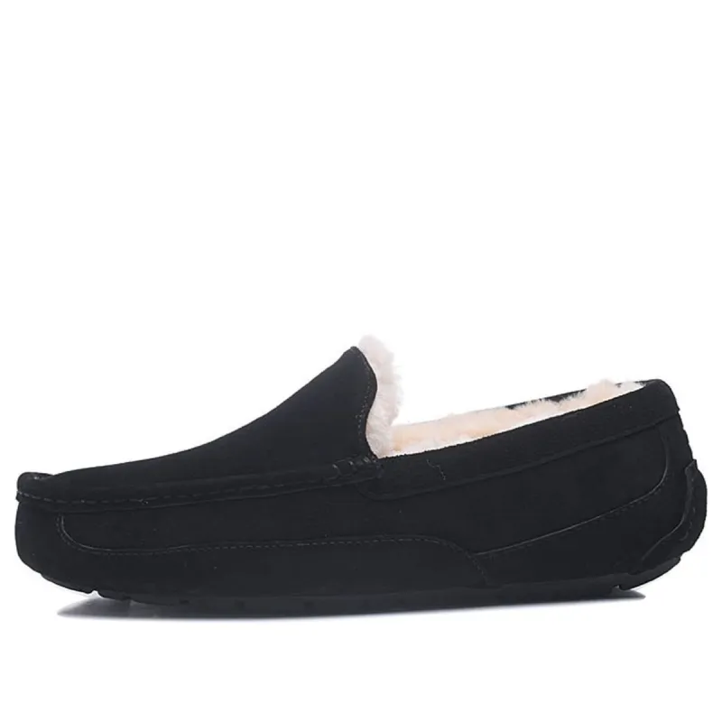 UGG Ascot Leather Slipper 'Black' 5775-BLK sold by KicksCrew