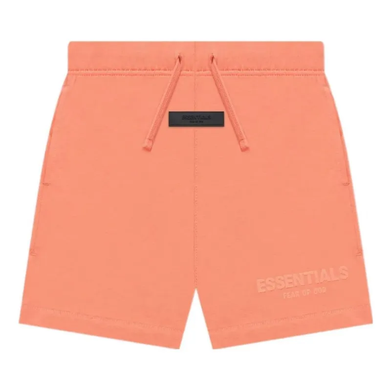 Fear of God Essentials FW22 Sweatshort 'Coral' FOG-FW22-016 sold by KicksCrew