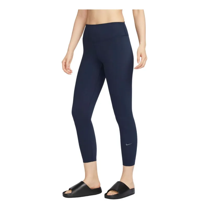 (WMNS) Nike One High-Waisted 7/8 Leggings Asia Sizing 'Obsidian' FN3233-451 sold by KicksCrew