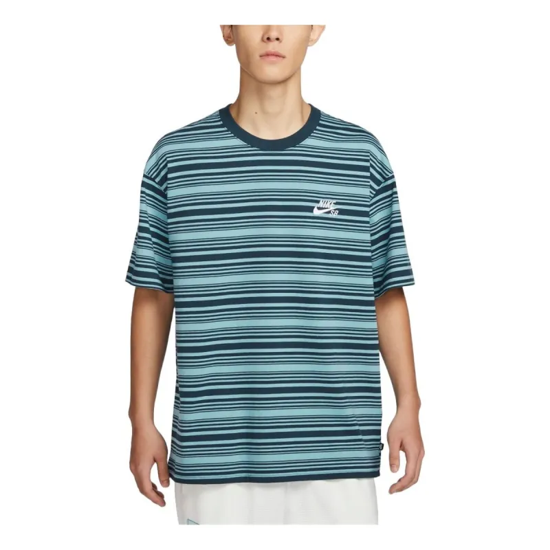 Nike SB Max90 Skate T-shirt Asia Sizing 'Denim Turquoise' FQ3712-464 sold by KicksCrew