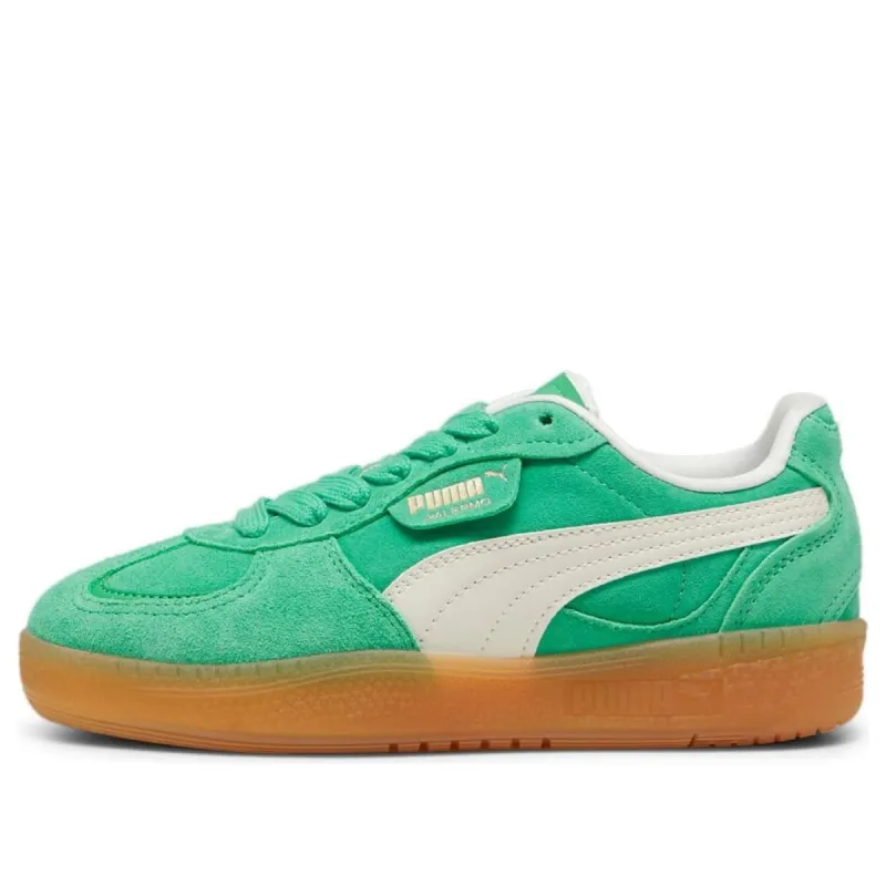 (WMNS) PUMA Palermo Moda Xtra Gum 'Green Ivory Gum' 400323-03 sold by KicksCrew