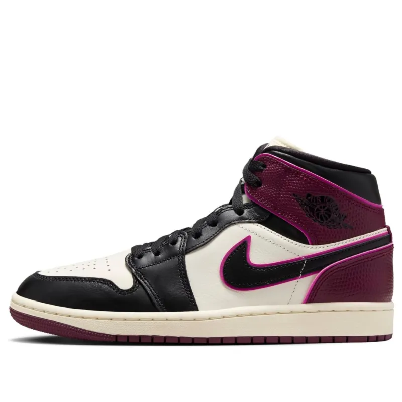 (WMNS) Air Jordan 1 Mid SE 'Bordeaux'  FQ7818-101 sold by KicksCrew
