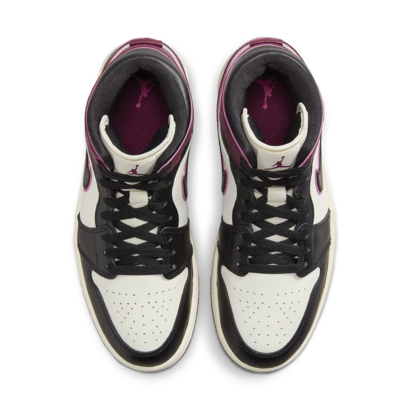 (WMNS) Air Jordan 1 Mid SE 'Bordeaux' FQ7818-101 sold by KicksCrew product image thumbnail 3