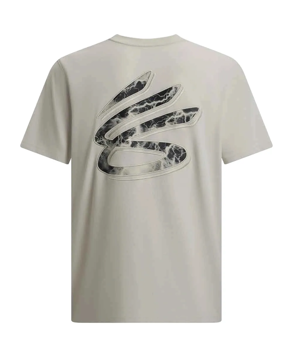 Under Armour Curry Tour Graphic T-shirt 'Grey Black' 6003083-110 sold by KicksCrew product image thumbnail 2