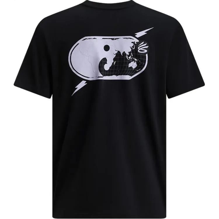 Under Armour Curry Tour Graphic T-shirt 'Black' 6001849-001 sold by KicksCrew product image thumbnail 2