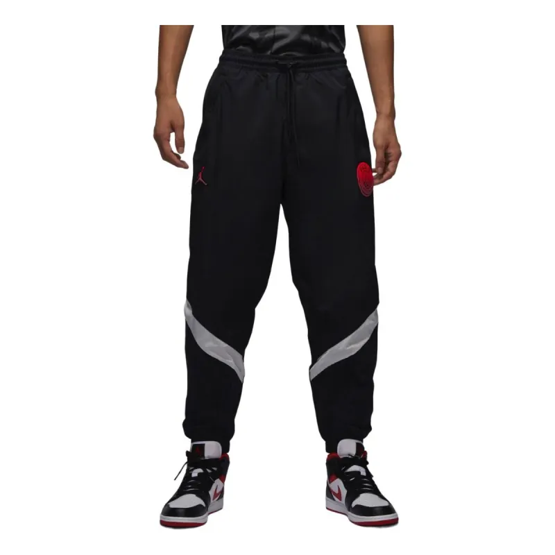 Air Jordan Paris Saint-Germain Woven Pants Asia Sizing 'Off Noir Pink' FV7733-045 sold by KicksCrew