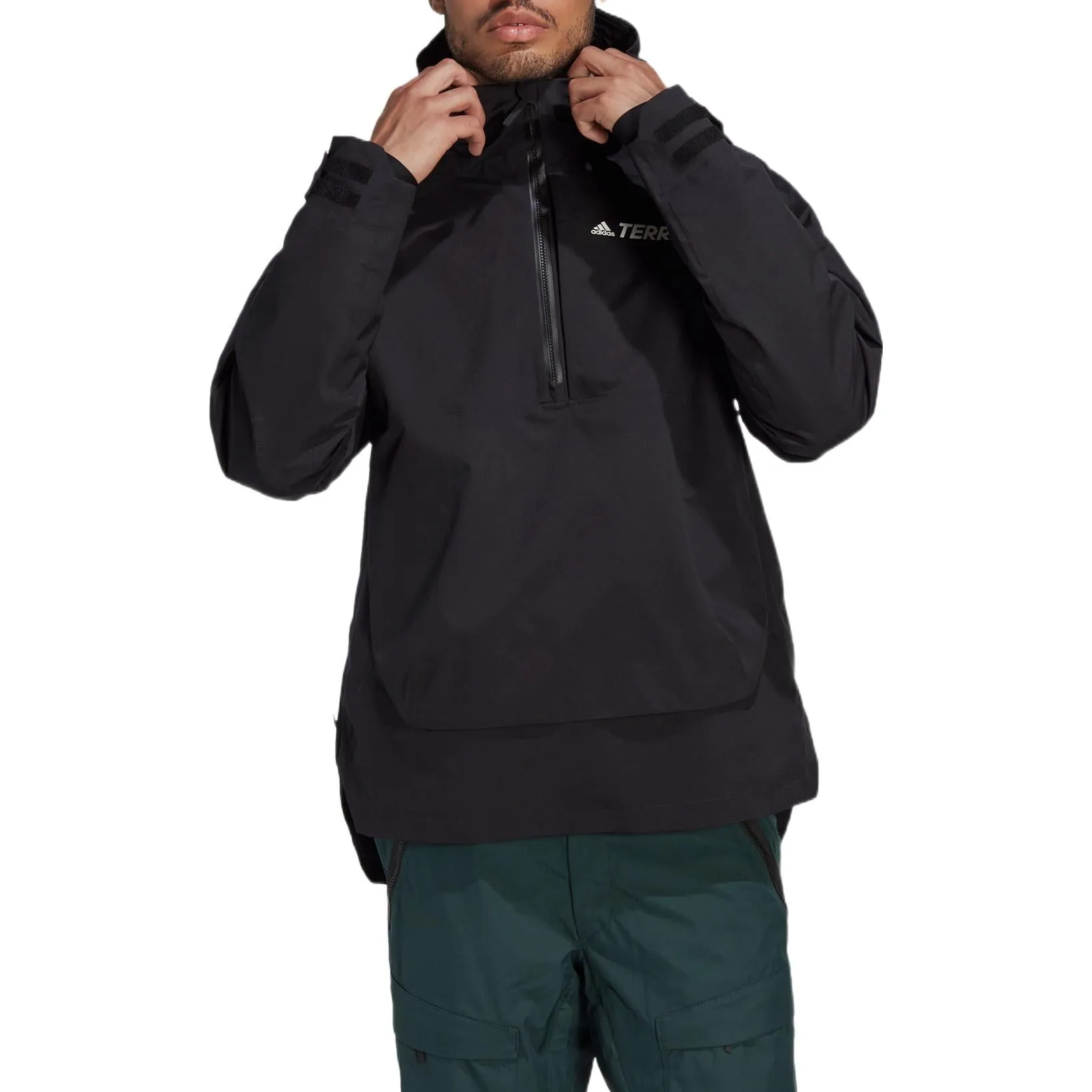 adidas Terrex 2 Layer Rain.Rdy Snow Jacket 'Black' HI5522 sold by KicksCrew product image thumbnail 2