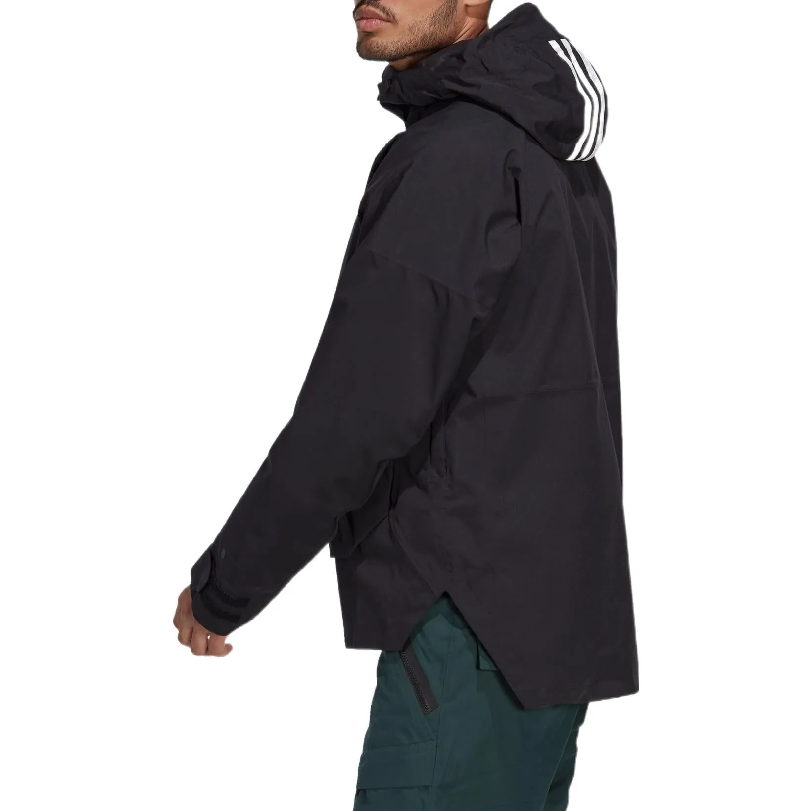 adidas Terrex 2 Layer Rain.Rdy Snow Jacket 'Black' HI5522 sold by KicksCrew product image thumbnail 3