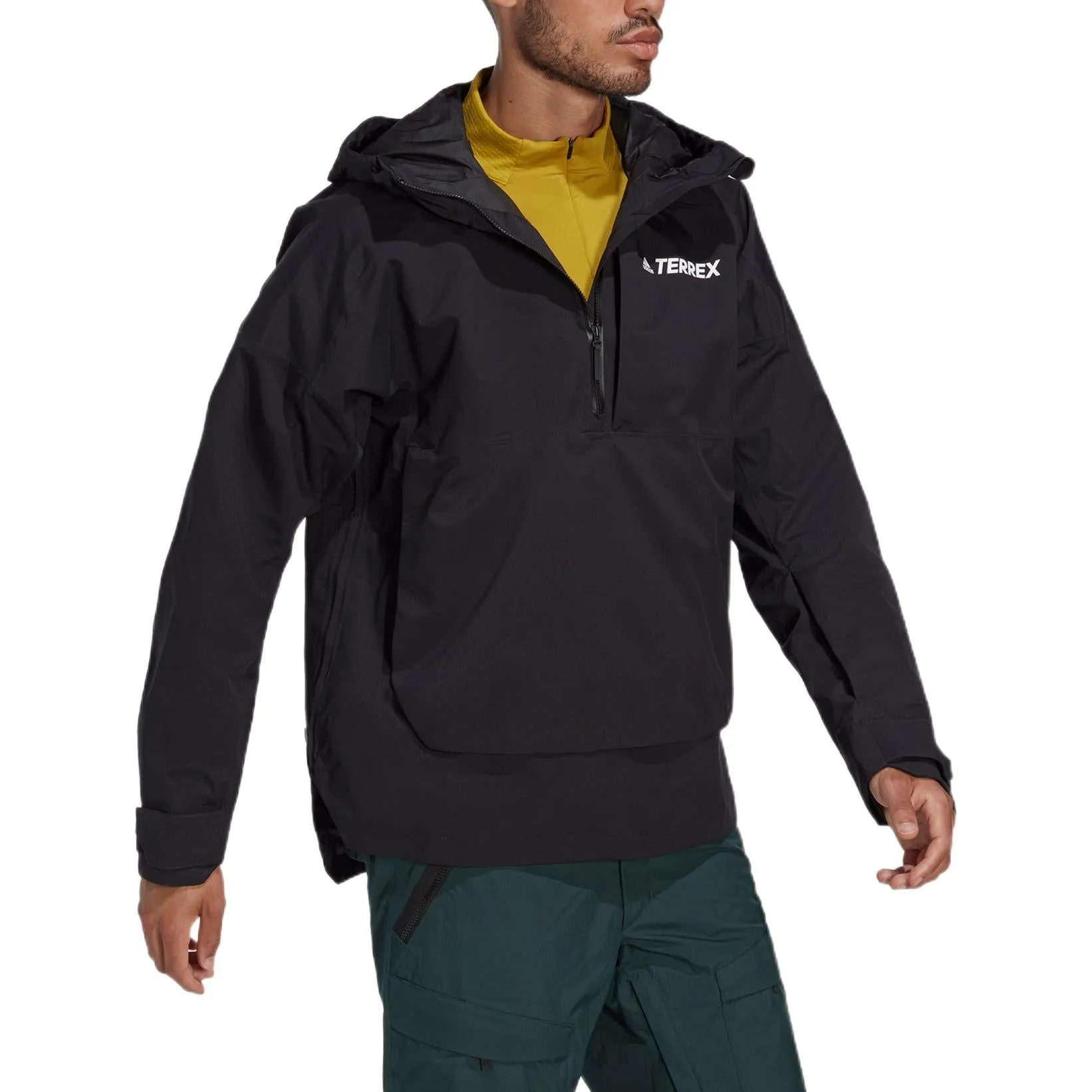 adidas Terrex 2 Layer Rain.Rdy Snow Jacket 'Black' HI5522 sold by KicksCrew product image thumbnail 4