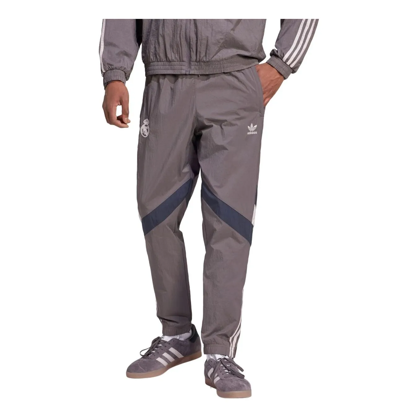 adidas Real Madrid Originals Track Pants 'Charcoal Grey' JI9480 sold by KicksCrew