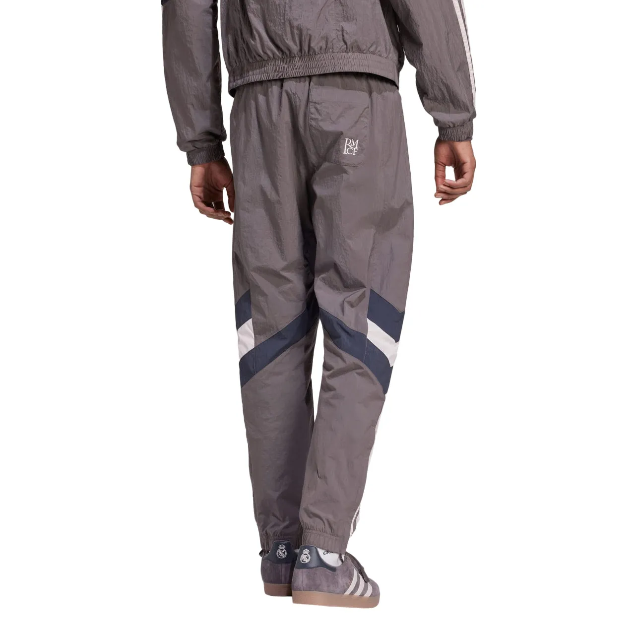 adidas Real Madrid Originals Track Pants 'Charcoal Grey' JI9480 sold by KicksCrew product image thumbnail 2