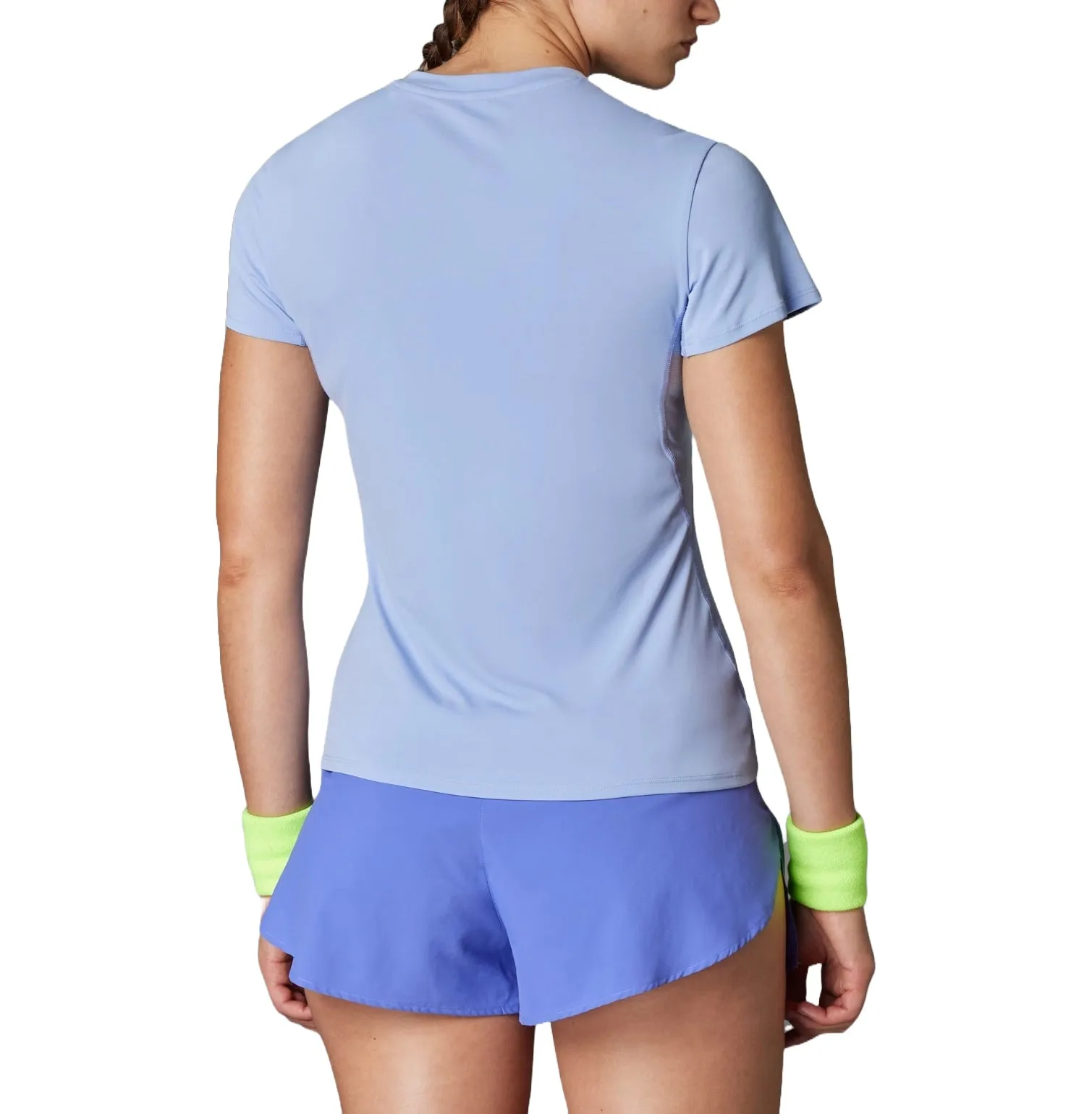(WMNS) adidas Adizero Essentials Running T-shirt 'Blue Spark' IX2838 sold by KicksCrew product image thumbnail 2