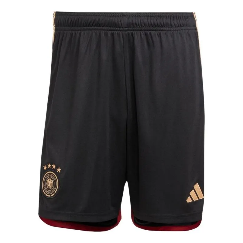 adidas Germany 22 Away Shorts 'Black' HF1698 sold by KicksCrew
