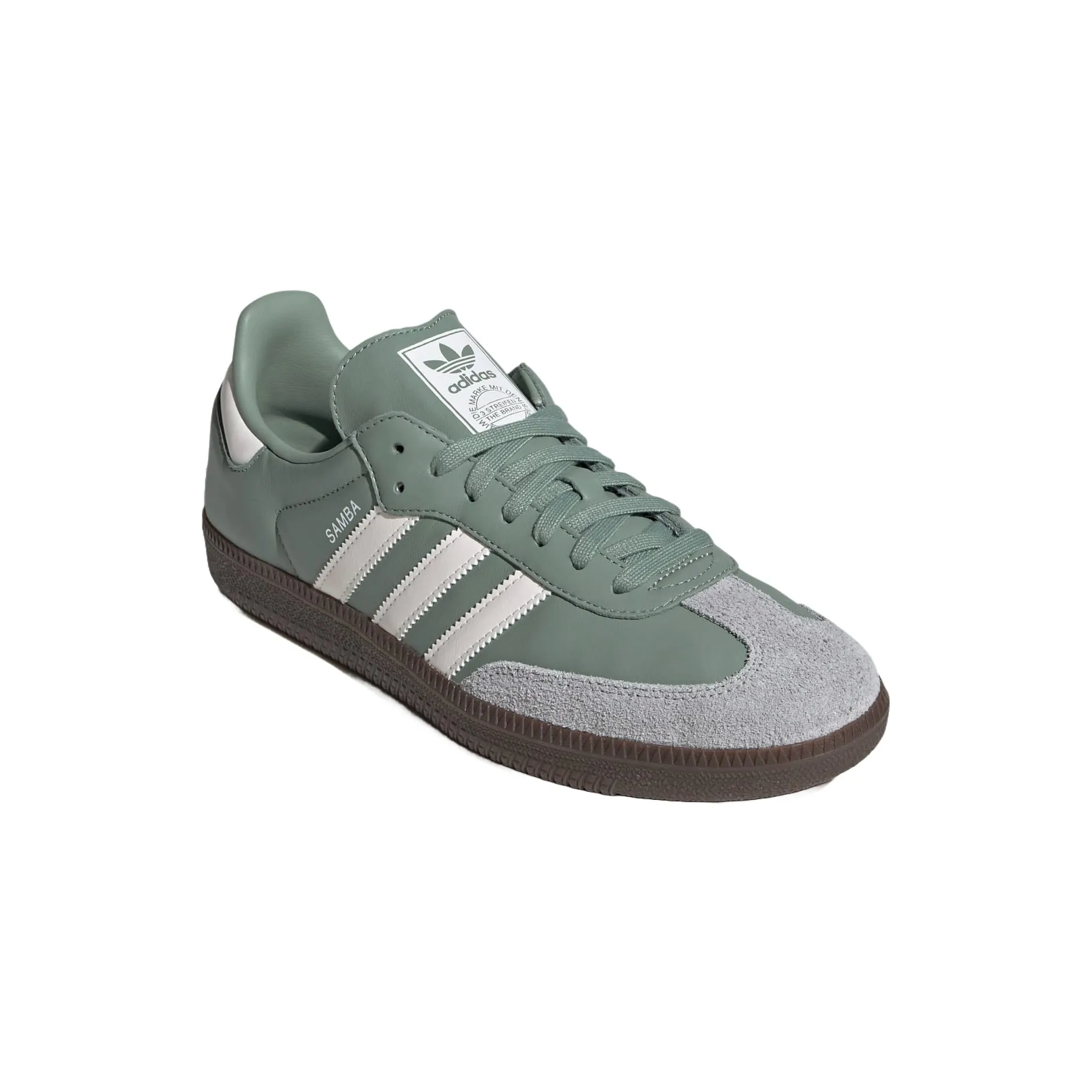 adidas Samba OG 'Silver Green Chalk White' JI1866 sold by KicksCrew product image thumbnail 3