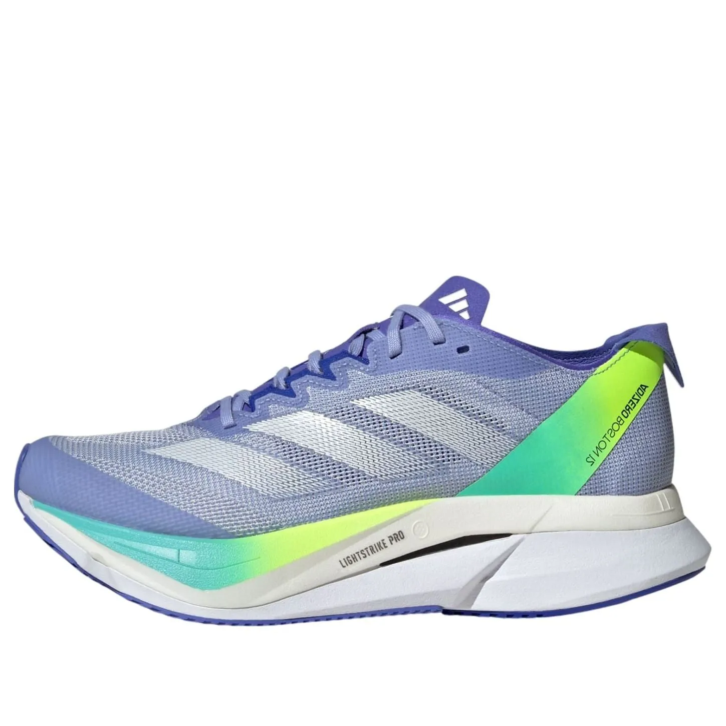 (WMNS) adidas Adizero Boston 12 'Blue Spark Zero Metalic' IF9220 sold by KicksCrew