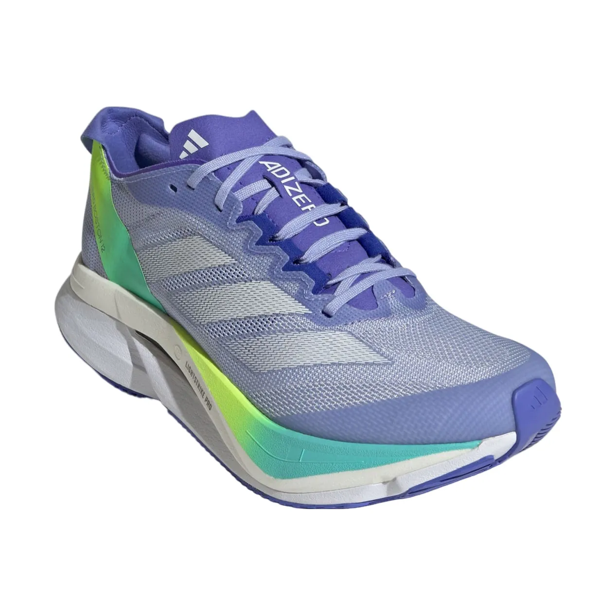 (WMNS) adidas Adizero Boston 12 'Blue Spark Zero Metalic' IF9220 sold by KicksCrew product image thumbnail 3