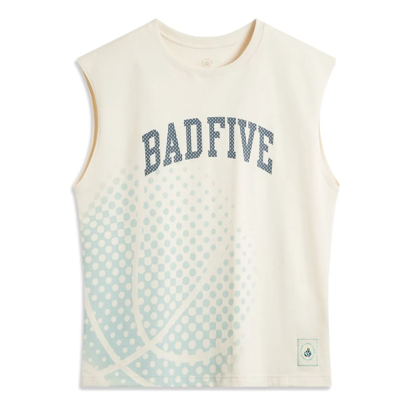 Li-Ning BadFive Graphic Basketball Tank 'Beige' AVSU779-1 sold by KicksCrew
