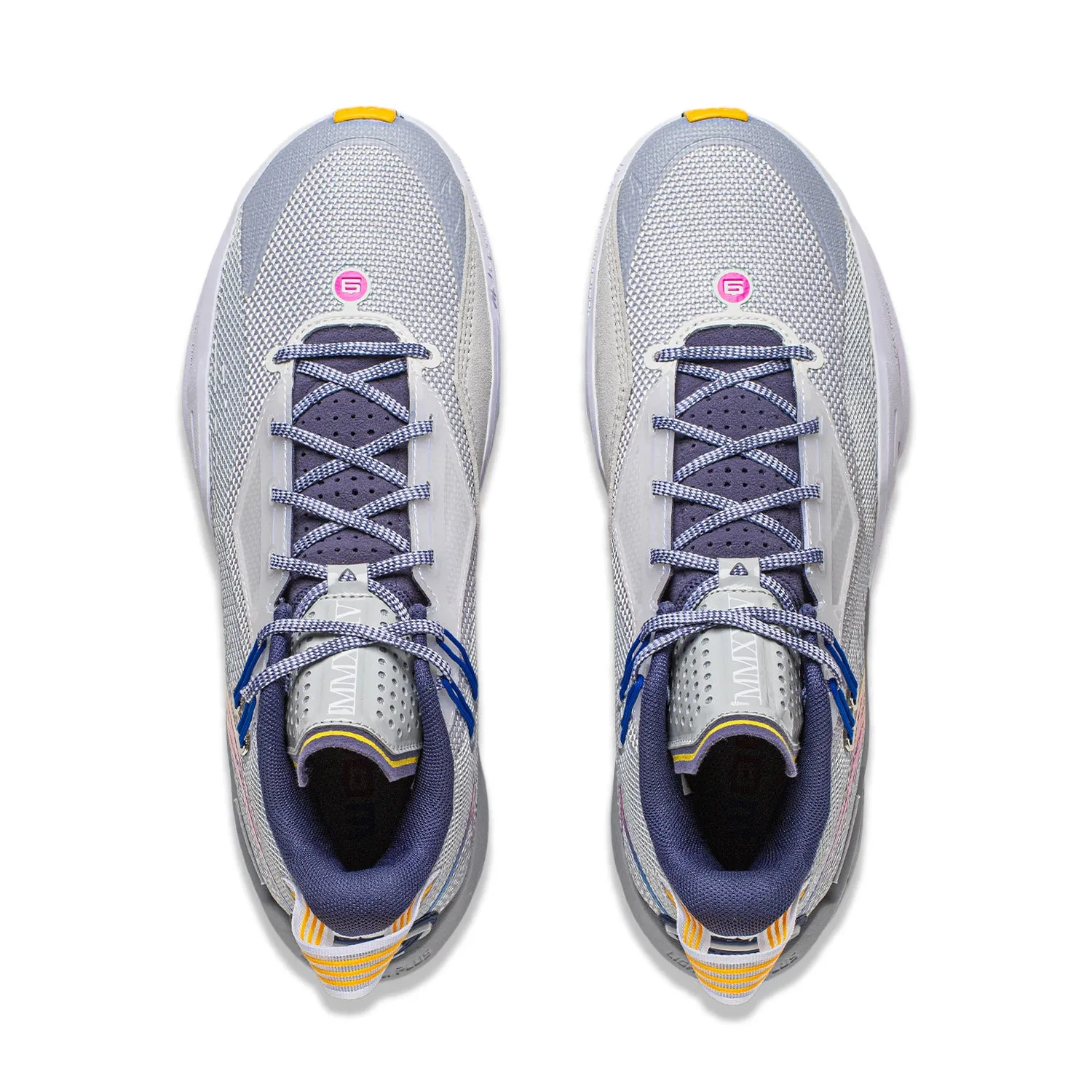 Li-Ning Wade Fission 9 'Grey Multi-Color' ABPU003-7 sold by KicksCrew product image thumbnail 4