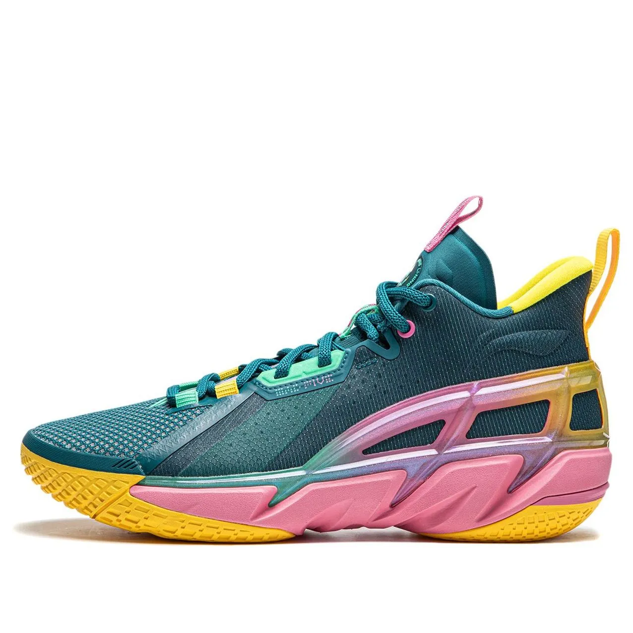 Li-Ning BadFive 4 'Green Pink Yellow' ABFU015-10 sold by KicksCrew