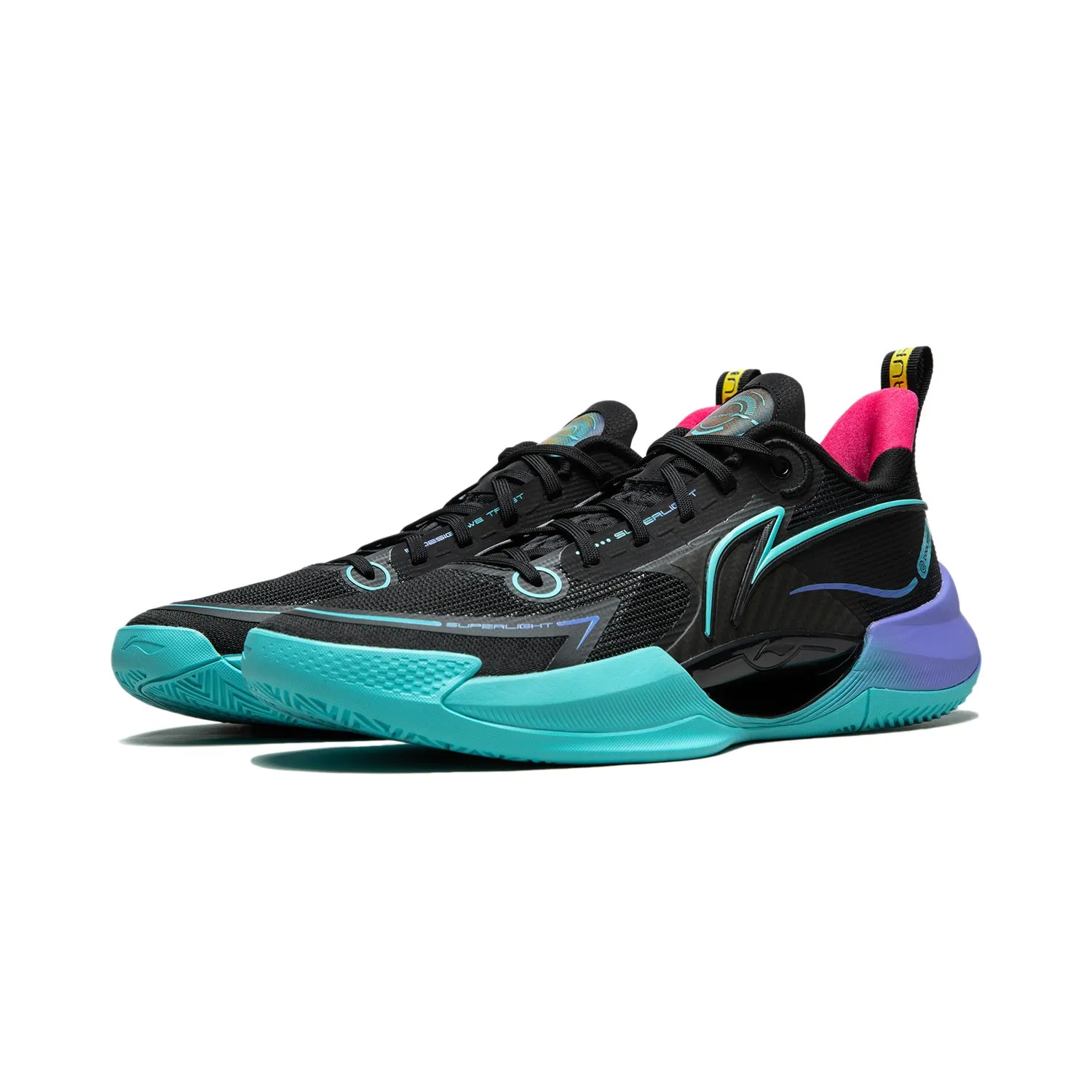 Li-Ning Ultra Light V2 'Black Green Purple' ABAT029-4 sold by KicksCrew product image thumbnail 3