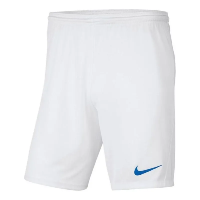 Nike Dry Park III Shorts 'White Blue' BV6855-104 sold by KicksCrew