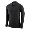 Nike Dri-FIT Long Sleeves Polo Shirt 'Black' AA0736-010 sold by KicksCrew