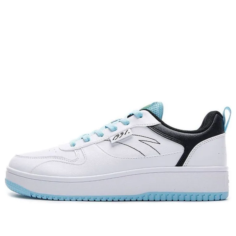 ANTA Skateboarding Shoes 'White Blue Black' 912138012-1 sold by KicksCrew