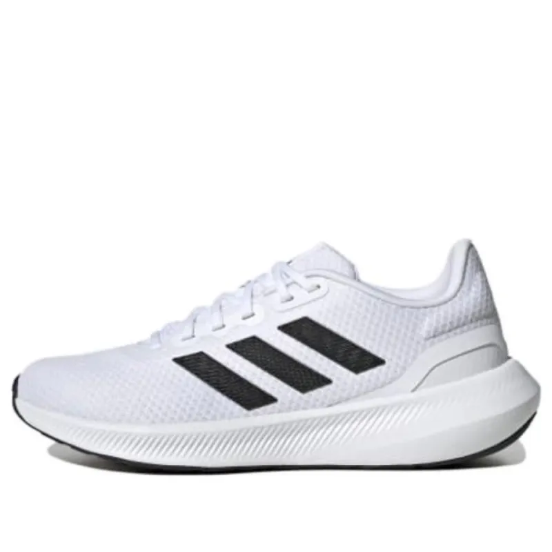 (WMNS) adidas Runfalcon 3.0 Wide 'White Black' HP6653 sold by KicksCrew