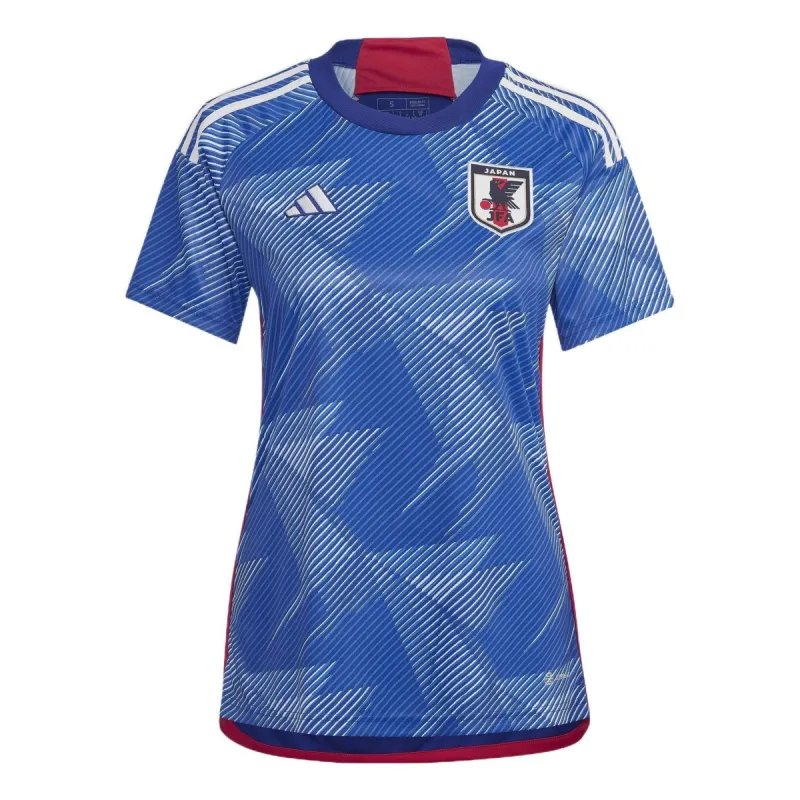 (WMNS) adidas Japan 22 Home Jersey 'Blue' HC6302 sold by KicksCrew