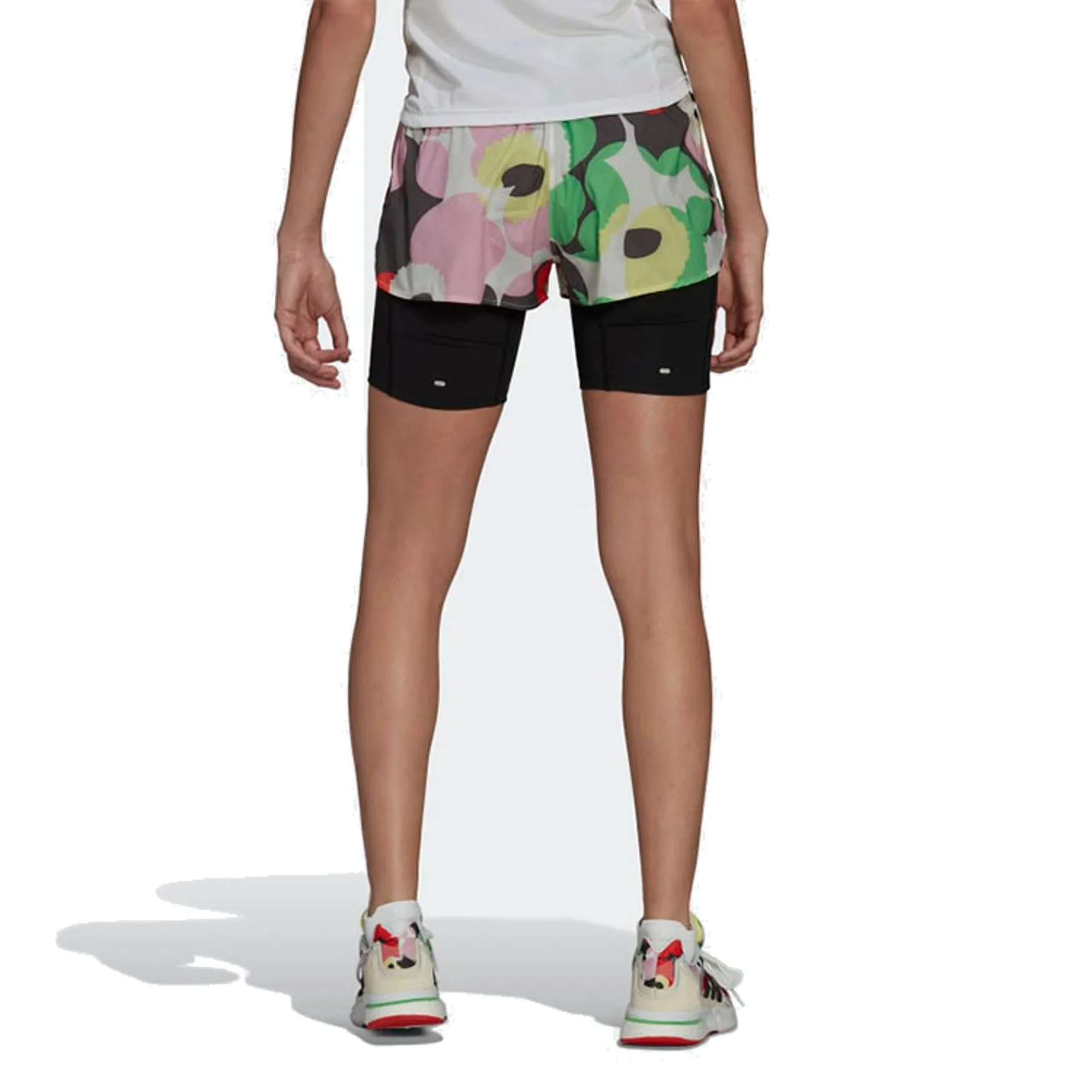 (WMNS) adidas Marimekko x adidas Running Shorts 'Multi-Color' HC4199 sold by KicksCrew product image thumbnail 3